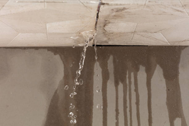 Professional Commercial Water Damage Restoration technician working in Mabank, TX